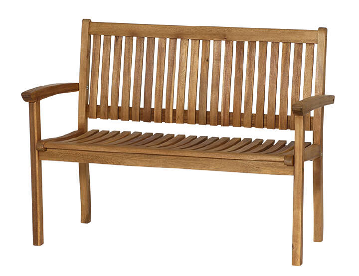 SIENA GARDEN 2er Bank Paleros Akazie, geölt